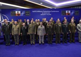 NATO Military Committee Conference addressed military strategy and elected the Director General... - 4