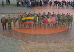 Į Jungtinių Tautų operaciją Malyje išlydėta ketvirtoji Lietuvos karių pamaina - 2