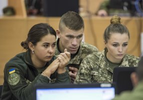 Aktyvi fazė pratybose „Klevo skliautas 2018 - 2