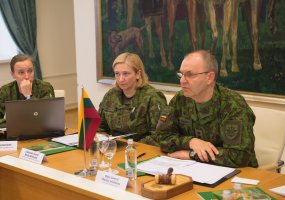Vilniuje vyko kasmetinis Baltijos šalių karinio komiteto susitikimas - 2
