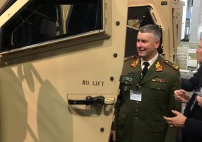 Lithuanian Land Force Commander attends global army conference in the U.S. - 1