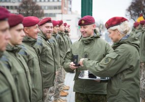Apdovanoti iš misijos Malyje grįžę Alytaus krašto kariai - 2