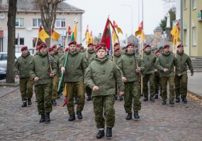 Apdovanoti iš misijos Malyje grįžę Alytaus krašto kariai - 3