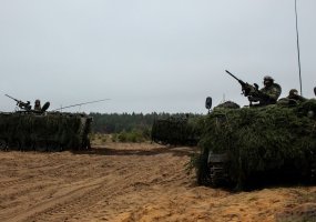 Tarptautinėse pratybose „Geležinis Vilkas“ Didžiosios kunigaikštienės Birutės ulonų batalionas... - 1