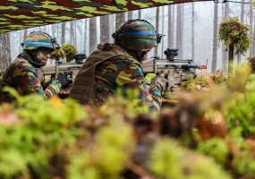 Belgijos kariuomenės landseriai – nuo kovos prieš Napoleoną iki gynybos pozicijų pratybose... - 3