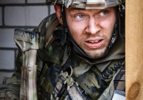 Tarptautinėse pratybose „Geležinis Vilkas“ treniruojamasi atlikti gynybinius veiksmus  - 4