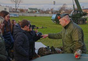 Inžinerijos batalione lankėsi rekordinis moksleivių skaičius - 5
