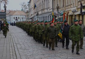 Kariuomenės 100-osios atkūrimo metinės paminėtos Kauno įguloje - 1
