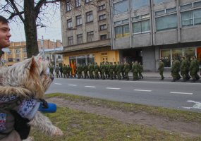 Kariuomenės 100-osios atkūrimo metinės paminėtos Kauno įguloje - 2