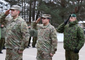 Sausumos pajėgų kariai dalyvauja tarptautinėse pratybose „Jungtinis ryžtas“ Vokietijoje ir Lietuvoje - 1