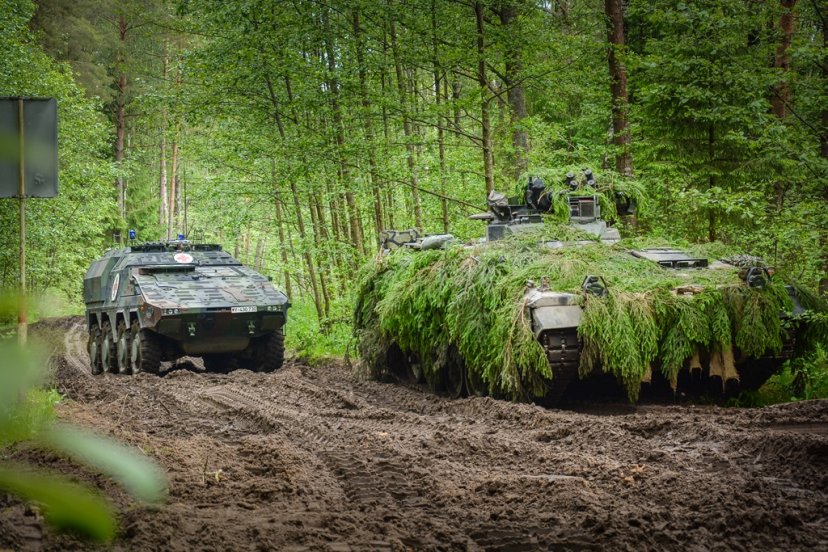   To be ready to counter aggression immediately anywhere: roughly 1,000 military vehicles will...