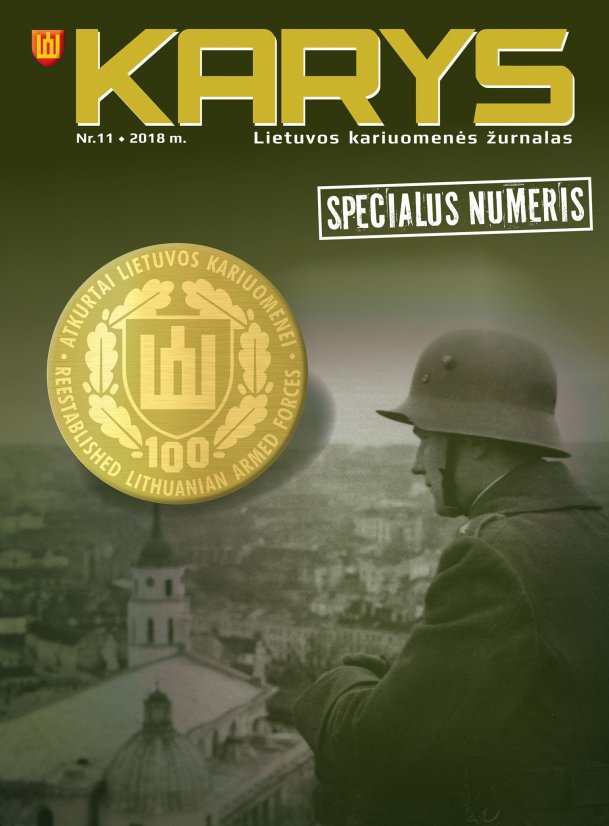 Pasirodė naujasis „Kario“ numeris skirtas atkurtos Lietuvos kariuomenės 100-mečiui
