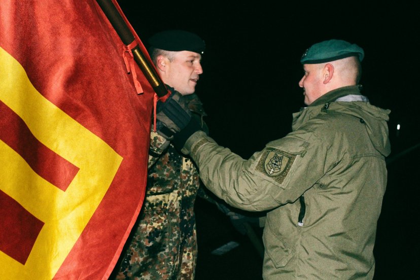 Prie Sausumos pajėgų štabo Vilniuje bus sutikta Sausumos pajėgų vėliava