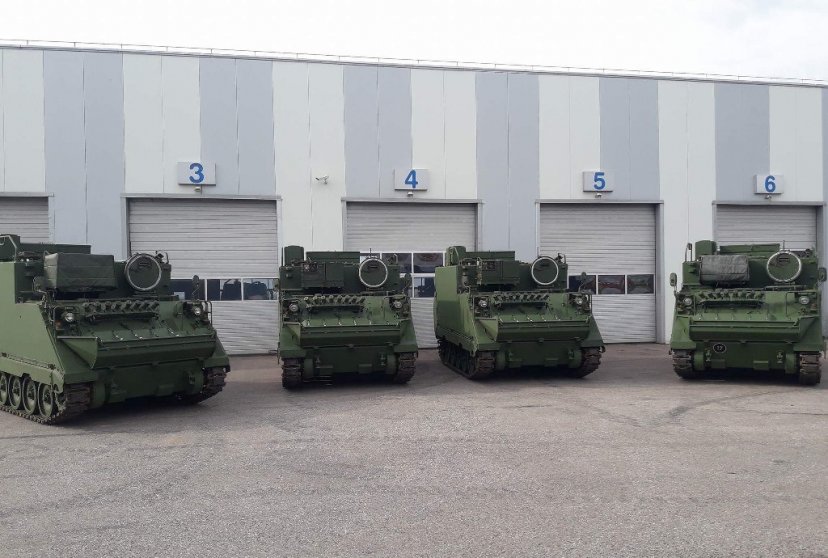 M577 command and control armoured personnel carriers of the Lithuanian Armed Forces upgraded