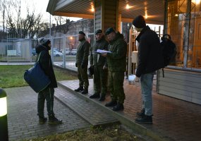 Didžiosios kunigaikštienės Birutės ulonų batalione karo tarnybą pradėjo per 160 šauktinių - 1