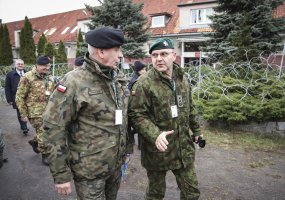Krašto apsaugos ministerijos ir Gynybos štabo vadovybė lankėsi pratybose „Anakonda-18“ - 4