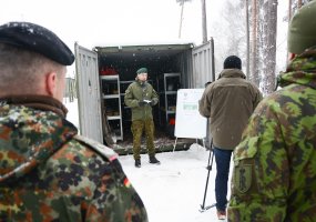 Juozo Lukšos mokymo centre atidaryta mokomoji sprogdinimo darbų aikštelė - 2