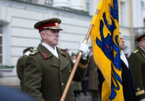 Lieutenant General Jonas Vytautas Žukas took part in the changeover of the Chief of Defence of... - 4
