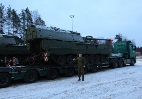 First upgraded PzH2000 howitzers delivered to the Artillery Battalion - 1