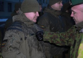 Į mokymo misiją Ukrainoje išlydėti Vaidoto bataliono kariai - 3