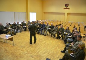 Lietuvos ir Ukrainos kariuomenių vyriausieji puskarininkiai dalijasi patirtimi - 1