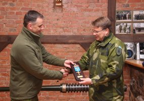 Oro gynybos batalione lankėsi Švedijos gynybos atašė - 6