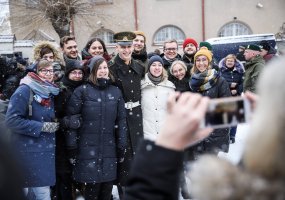 LK LDK Gedimino štabo batalione į atsargą išlydėti NPPKT kariai - 4