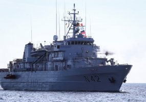 Lithuanian Navy officer handed over the duties of BALTRON Commander  - 1