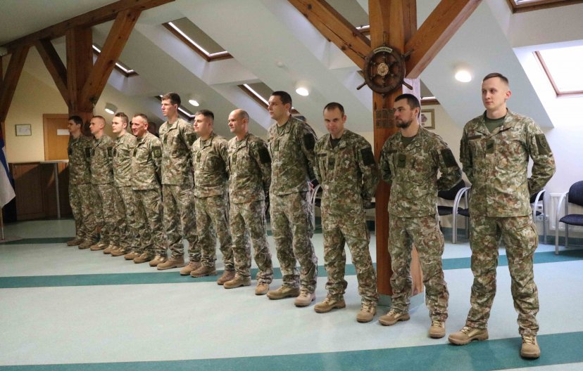 The Fourth Vessel Boarding Detachment deployed to multinational Operation Sophia 