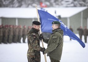 Pasikeitė NATO priešakinių pajėgų kovinės grupės Lietuvoje vadai  - 5