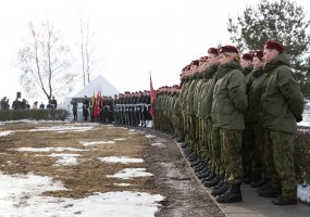 Kėdainiuose paminėtos pirmojo Lietuvos savanorio Povilo Lukšio žūties 100-osios metinės - 1