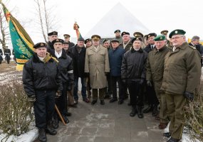 Kėdainiuose paminėtos pirmojo Lietuvos savanorio Povilo Lukšio žūties 100-osios metinės - 5
