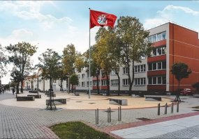 Vasario 16-ąją Klaipėdos įgula miestui dovanoja Lietuvos istorinę vėliavą - 1