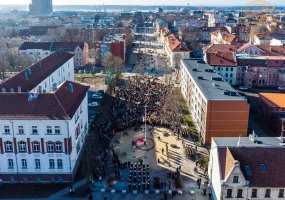 Klaipėdos karių dovana Klaipėdos miestui Lietuvos valstybės atkūrimo dienos proga – Istorinė... - 1