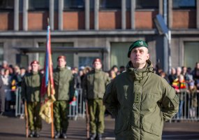 Klaipėdos karių dovana Klaipėdos miestui Lietuvos valstybės atkūrimo dienos proga – Istorinė... - 4