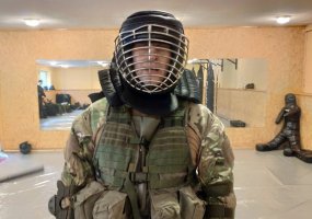 Karinės kovinės savigynos instruktoriaus kursą baigė ir Lietuvos policijos atstovas - 1