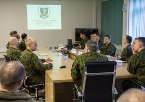Brigadoje ,,Žemaitija‘‘ - Lietuvos kariuomenės vado vizitas - 2
