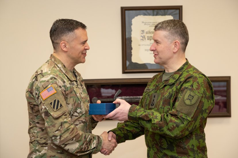 U.S. Army Europe Deputy Chief of Staff paid a visit to Lithuania