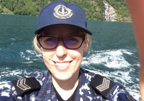 Srž. sp. Laura Bartusevičiūtė iš sausumos - į jūros bangas: ,,Kol nepabuvai - nesuprasi! - 3