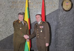 Kariuomenės vadas gen. ltn. Jonas Vytautas Žukas oficialiu vizitu lankėsi Kroatijoje - 6