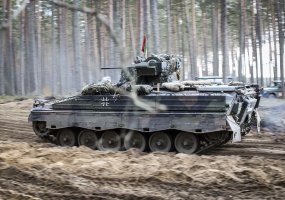Tankų „Leopard 2A6“ ir pėstininkų kovos mašinų „Marder - 3