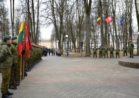 Lietuvos kariuomenės kariniai vienetai mini įstojimo į NATO 15-os metų sukaktį  - 5