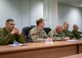 Delegation of U.S. sergeant majors on a visit in Lithuania - 2