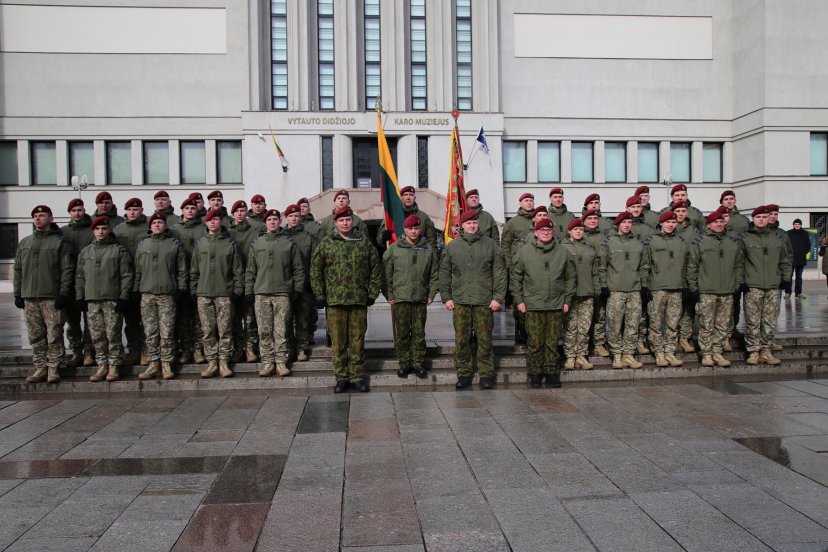 5th rotation of Lithuanian military personnel formally deployed to the UN operation in Mali,...