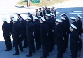 Štabo ir aprūpinimo laivui vadovauja naujas vadas  - 6