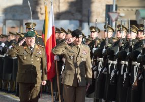 Oficialiu vizitu Lietuvoje lankosi Lenkijos kariuomenės vadas gen. ltn. Rajmundas Andrzejczakas - 1