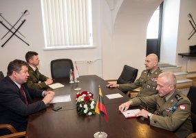 Oficialiu vizitu Lietuvoje lankosi Lenkijos kariuomenės vadas gen. ltn. Rajmundas Andrzejczakas - 4