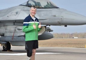 Gynybinio aljanso NATO 70-mečiui – bėgimas orlaivių kilimo-tūpimo taku „Runway Run 2019“  - 4