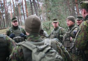 Būrių vadų žinių atnaujinimo ir suvienodinimo kursas Algirdo batalione - 2
