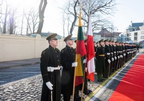 Chief of the General Staff of the Polish Armed Forces Lt Gen Rajmund Andrzejczak is on a formal... - 2